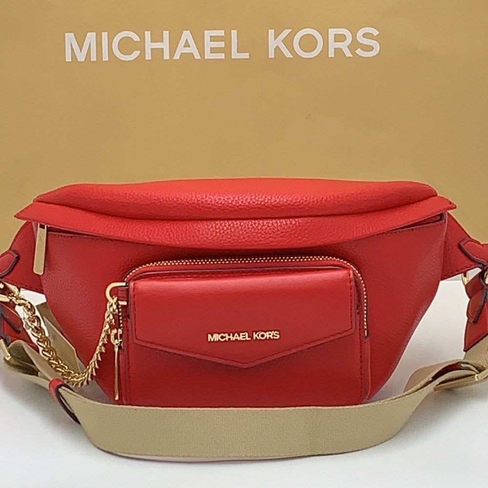 MICHAEL KORS
Maisie Large Pebbled Leather 2-in-1
Waistpack Fannypack Cro… - Picture 9 of 16